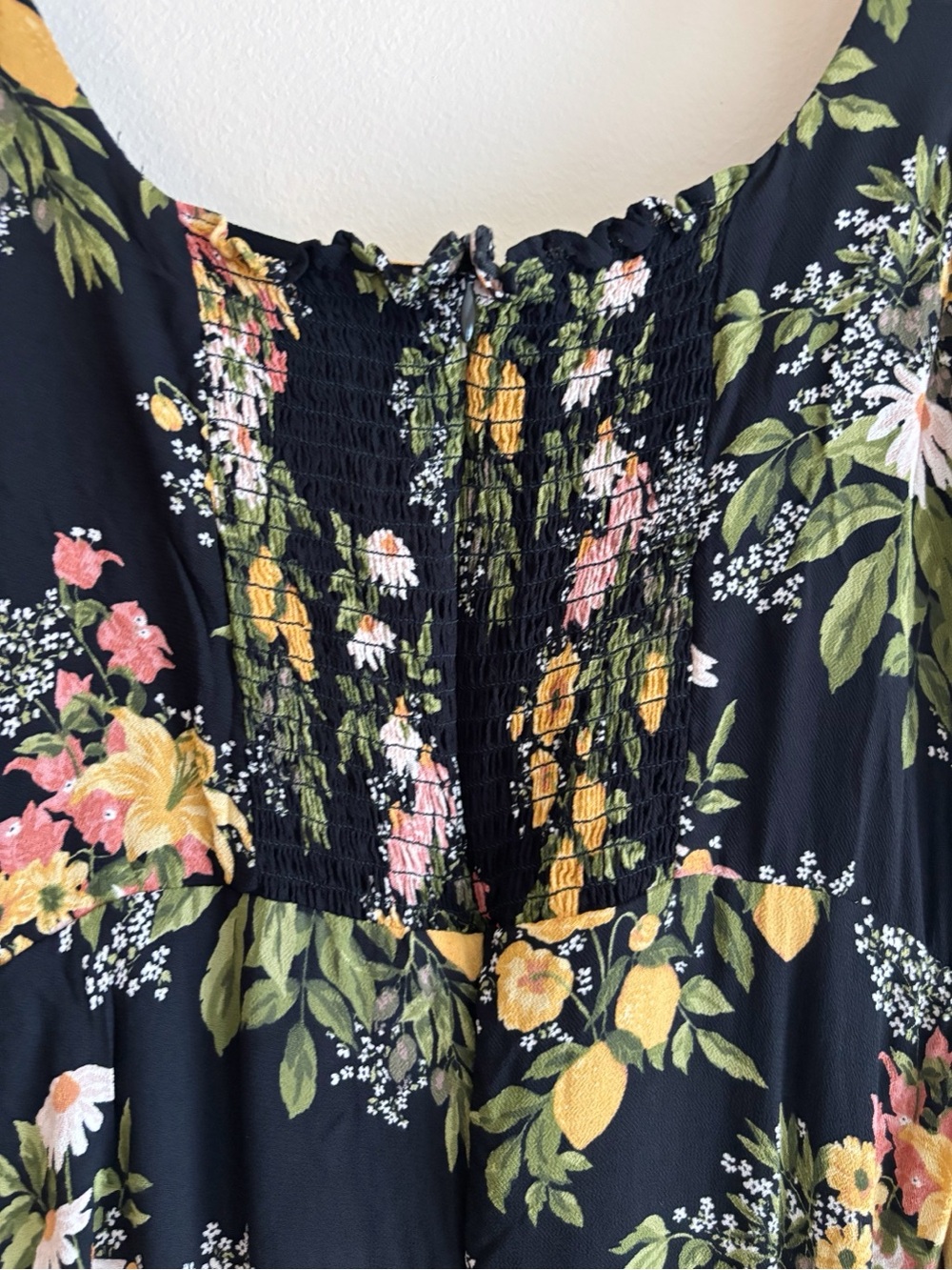 Reformation Twilight Sicilia Floral Tie Strap Midi Dress Sz 10 - Picture 5 of 8